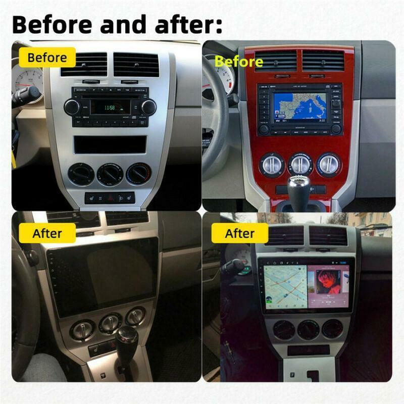 for Dodge Caliber Android 10.1 Car Radio GPS 10.1 Stereo Head Unit FM 2007-2009