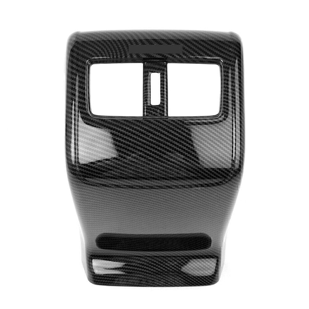 Carbon Fiber Rear Armrest Air Vent Cover Trim Fit for Honda Accord 10th 2018-2022