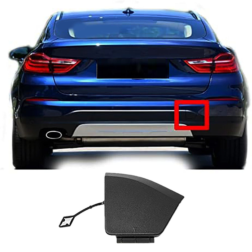 1PCS Rear Bumper Tow Hook Cover Cap for BMW X4 F26 2015 2016 2017 2018