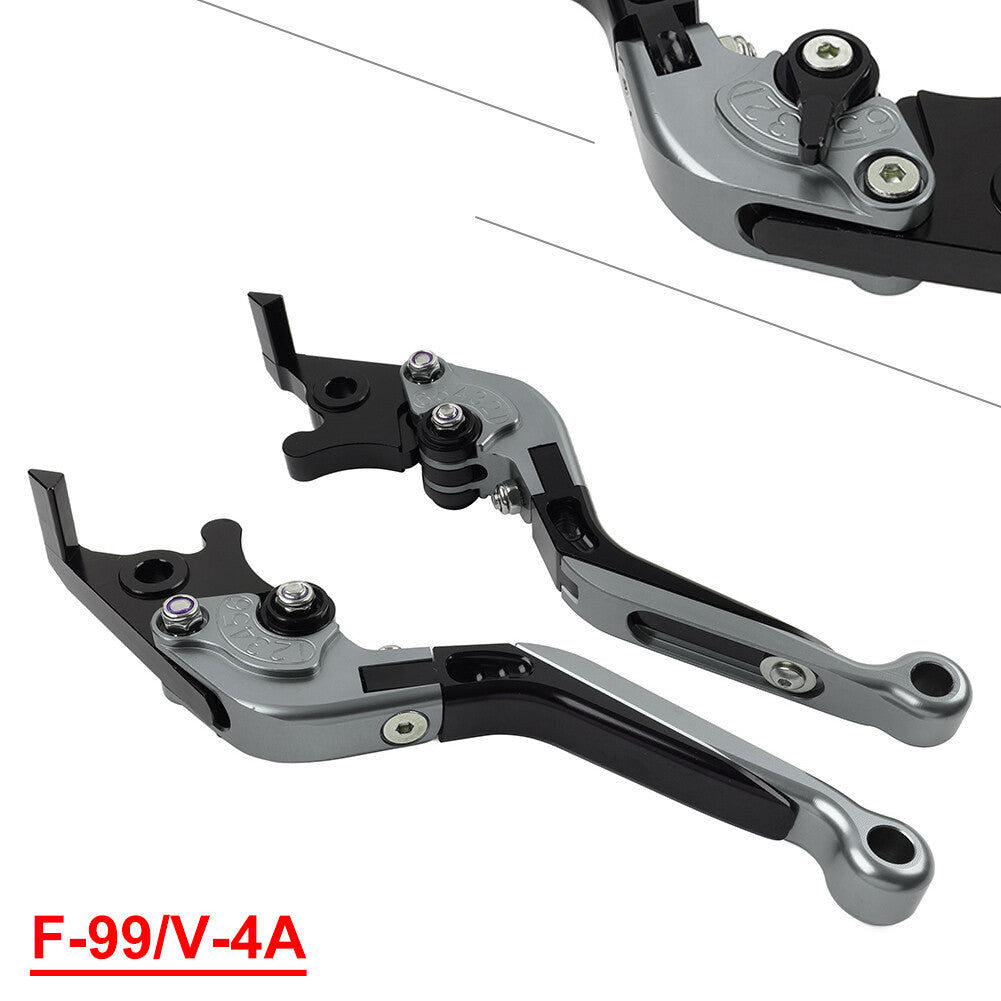 Folding Extendable Brake Clutch Levers Fit Tuono V4 1100RR Factory 17-21