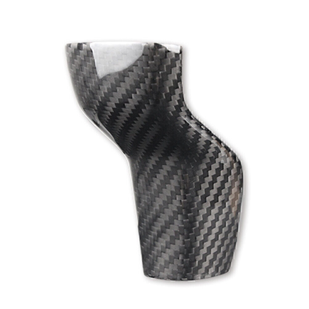 Carbon Fiber Car Gear Shift Knob Cover Trim Fit for Cadillac XT4 2018 2019 2020