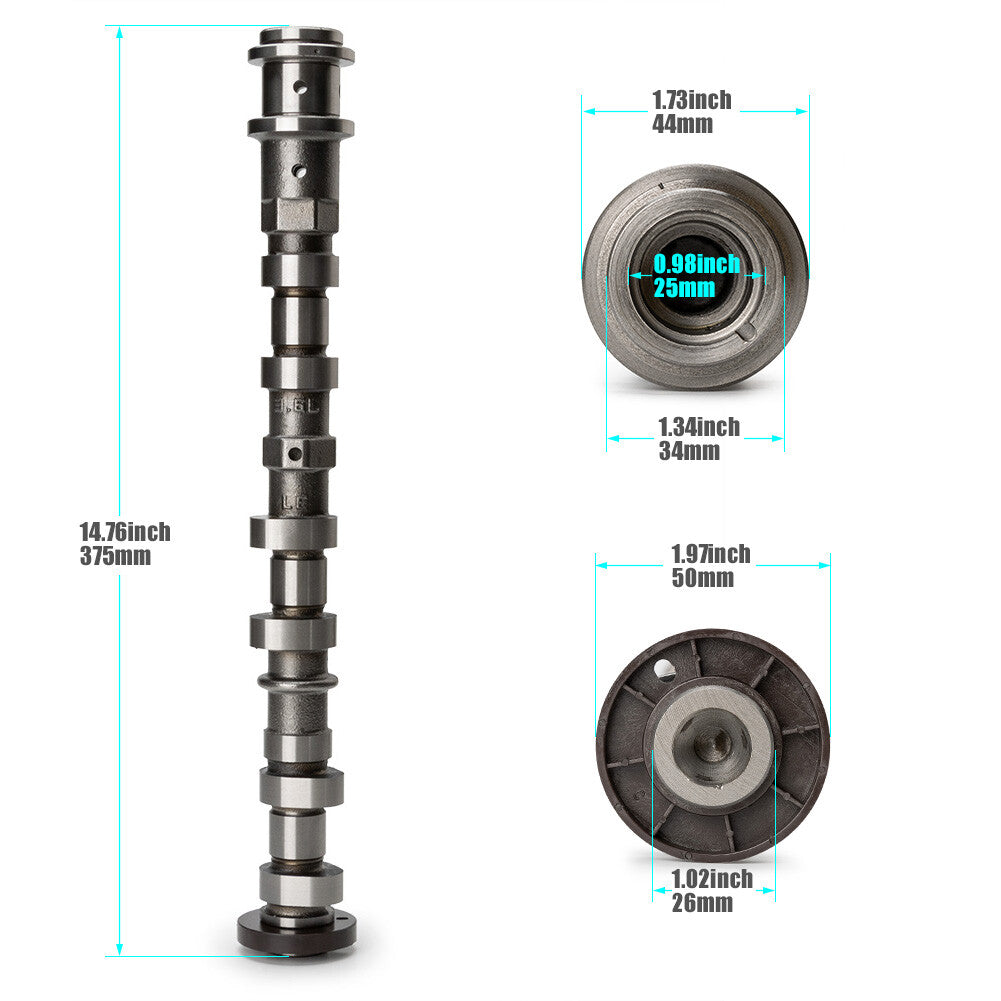 New engine intake camshaft left side 5184380AG, suitable for Chrysler 300 for Jeep 3.6L, USA.