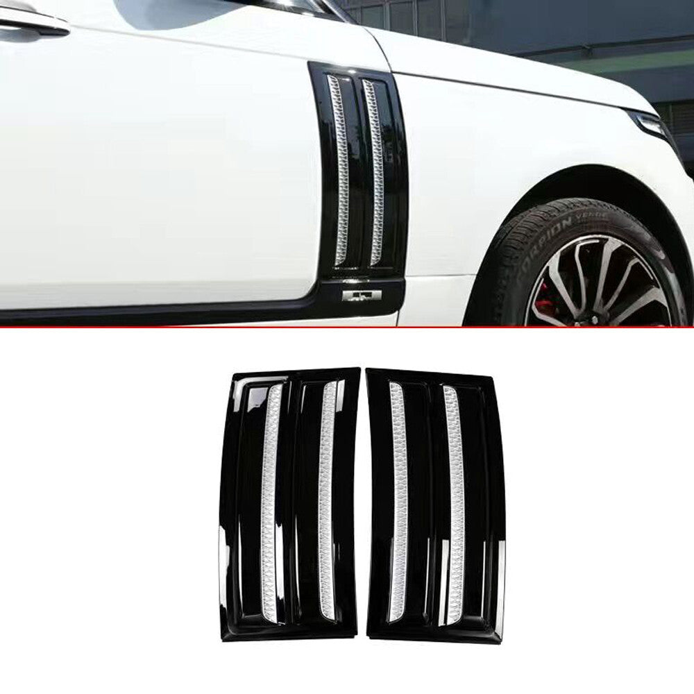 SVO Style Door Side Fender Vent Molding Trim for Range Rover Vogue L405 2013-22