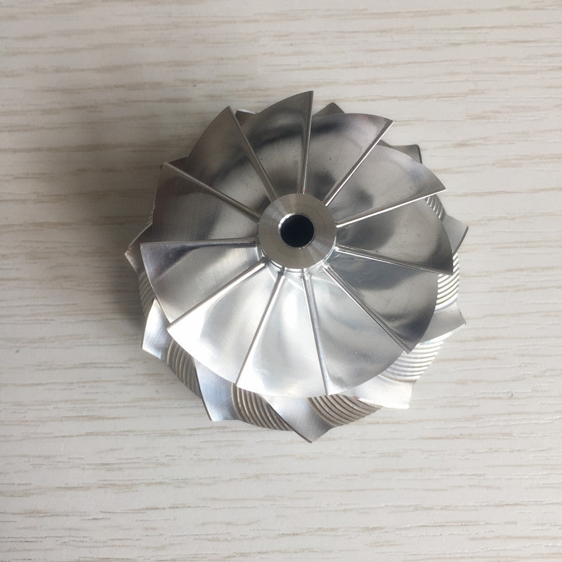 GT15-25 49.62/61.98 mm 11+0 Blade Turbine Bill Compressor Wheel