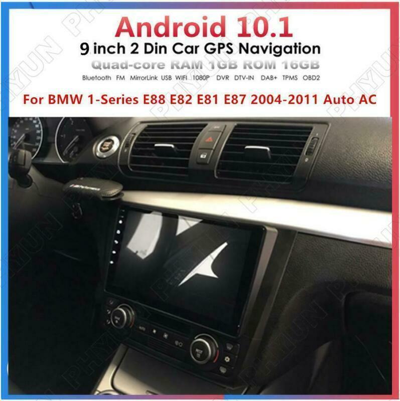 9 For 2004-2011 for BMW 1-Series E88 E82 E81 E87 Android 10.1 Stereo Radio Player