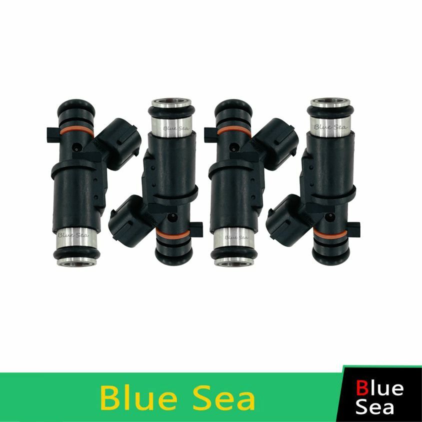 4 PCS 1-hole injector Compatible for Peugeot 206 01F030 V29006776
