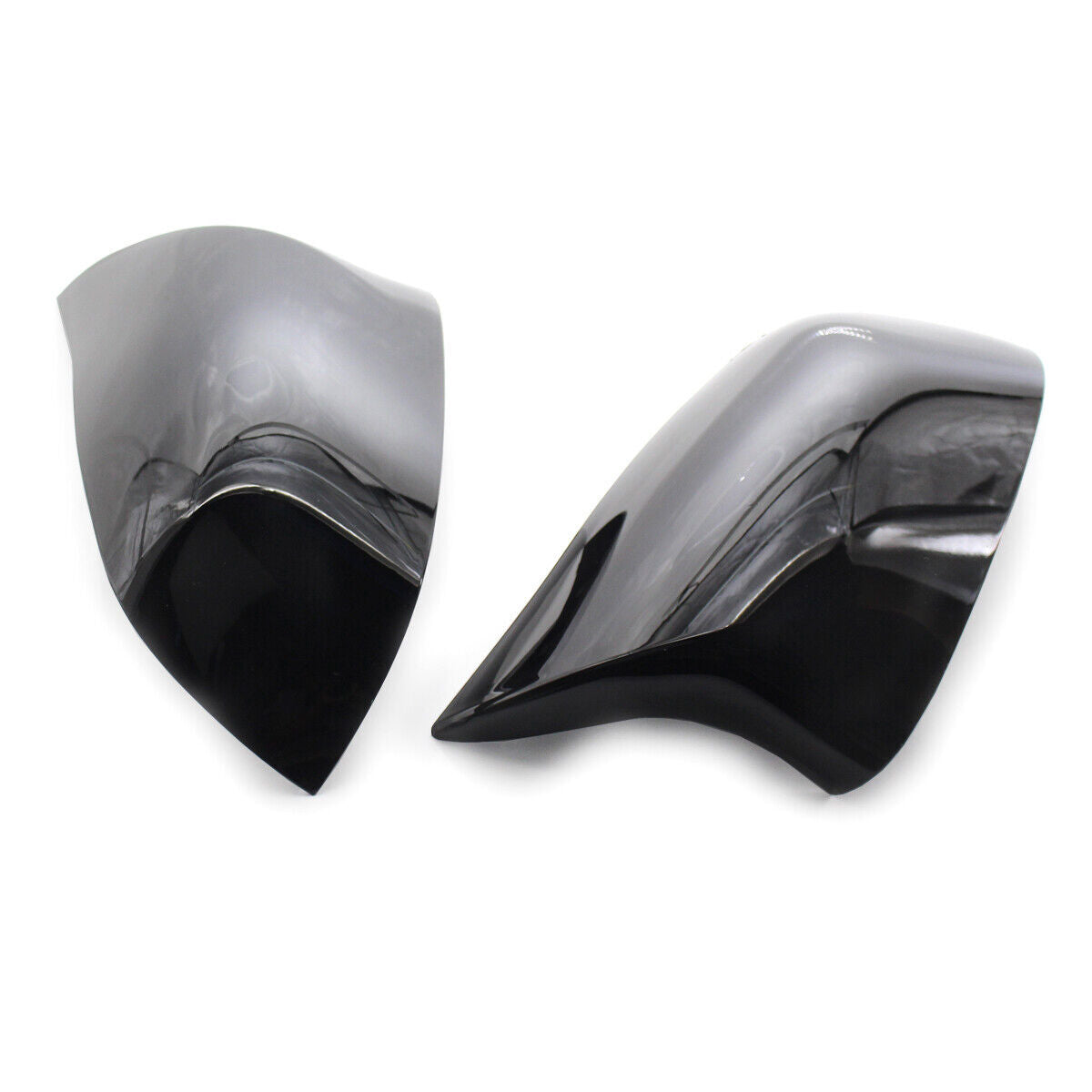 Glossy black wing mirror caps suitable for BMW X5 F15 X6 F16 X4 F26 X3 F25 2014-2018