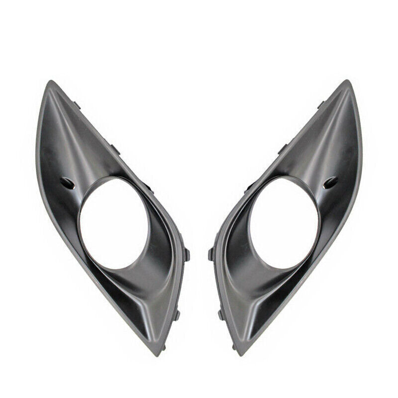 For 2013 2014-2017 for Hyundai for Veloster Turbo Pair Front Fog Light Lamp Cover Bezel