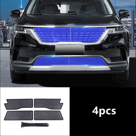 for Kia Carnival 2022-23 Black Front Grille Net Protection Anti-insect Proof 4x