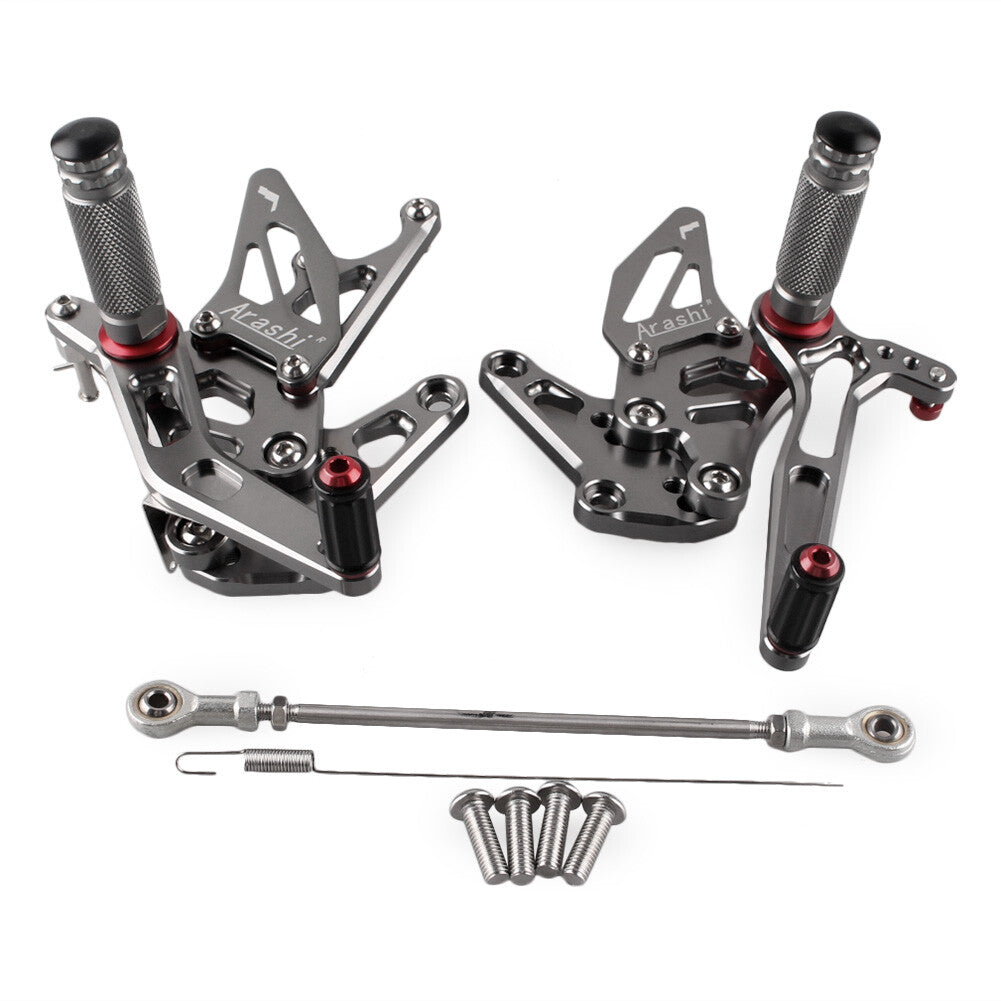 Front Footrest Foot Pegs Fit for Suzuki Hayabusa GSXR1300 1999-2020 01 20