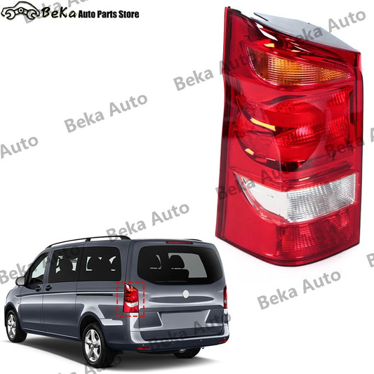 1-piece set suitable for Mercedes-Benz METRIS 2016-2019 left taillight housing without bulb.