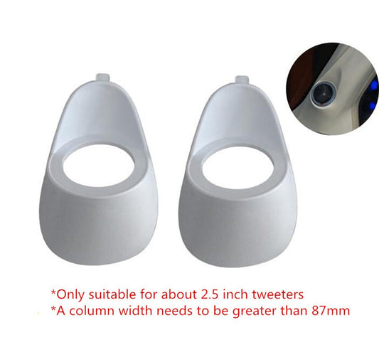2PCS Car Audio A Column Tweeter Plastic Mold Base Two-way Inverted Mold Bracket