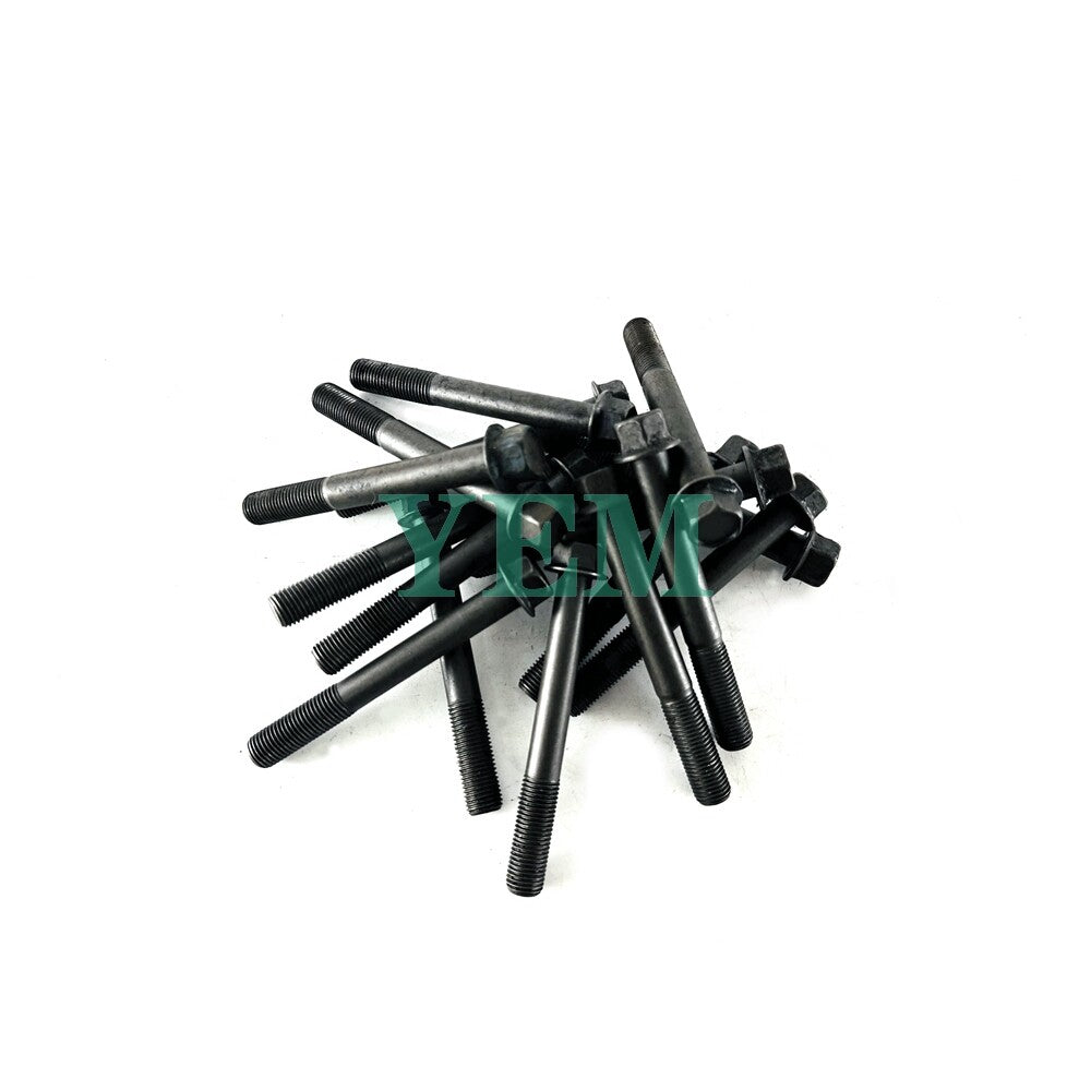 1 Set Engine Head Bolt 18pcs For Yanmar 4TN100 Engine 4TN100 Cylinder Head Bolt
