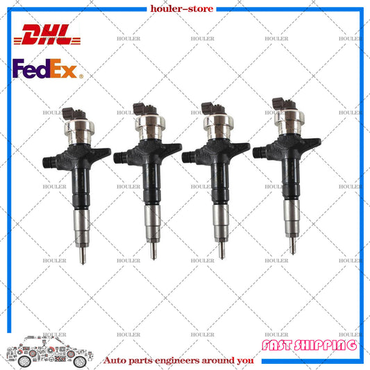 4pcs 4JJ1 Fuel Injectors 095000-6980 8980116043 for Isuzu for Holden DMAX 3.0L