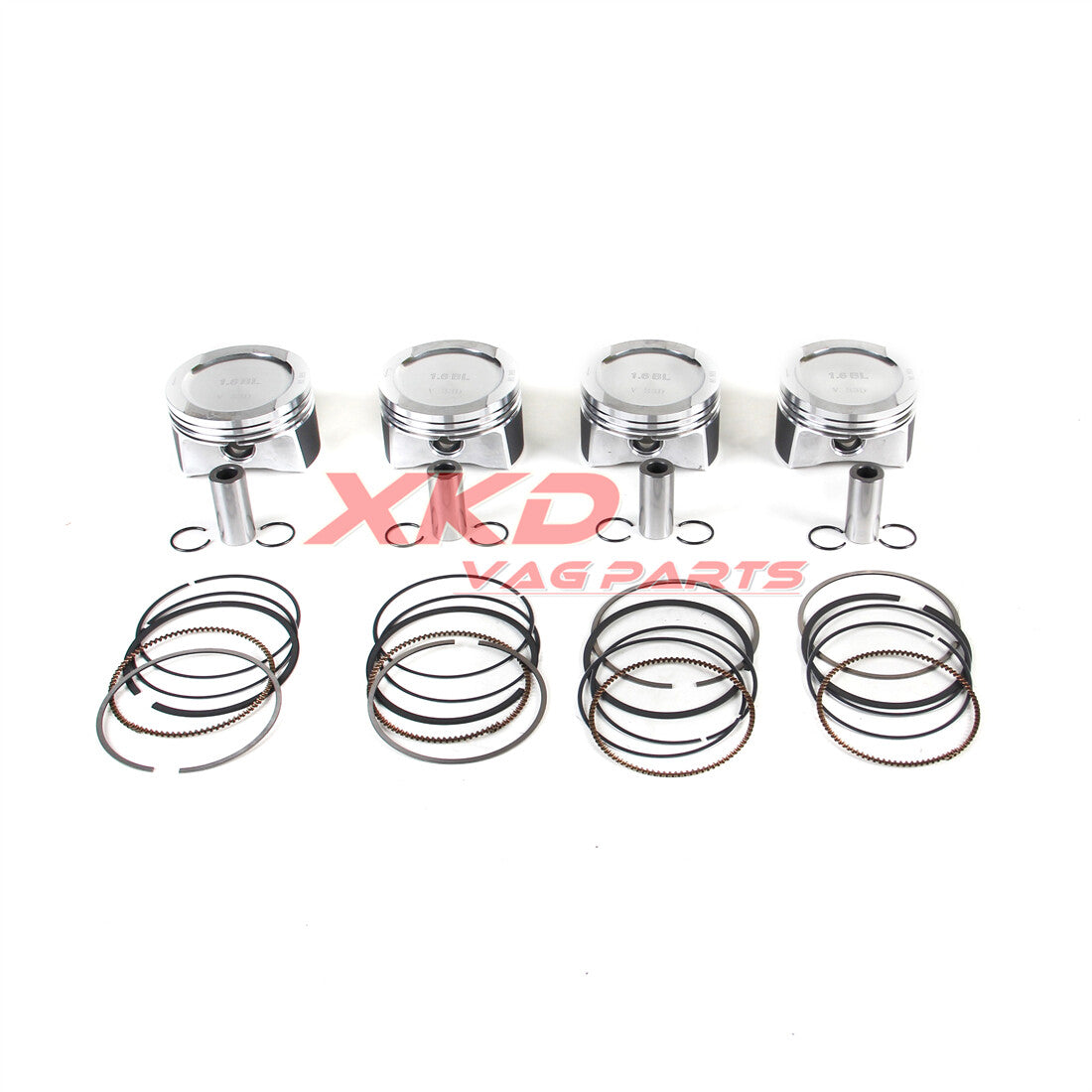 1.6L Pinston Ring Assembly Fit for VW for Bora Caddy for Golf 04-13 BFS AVU BFQ BGU BSE