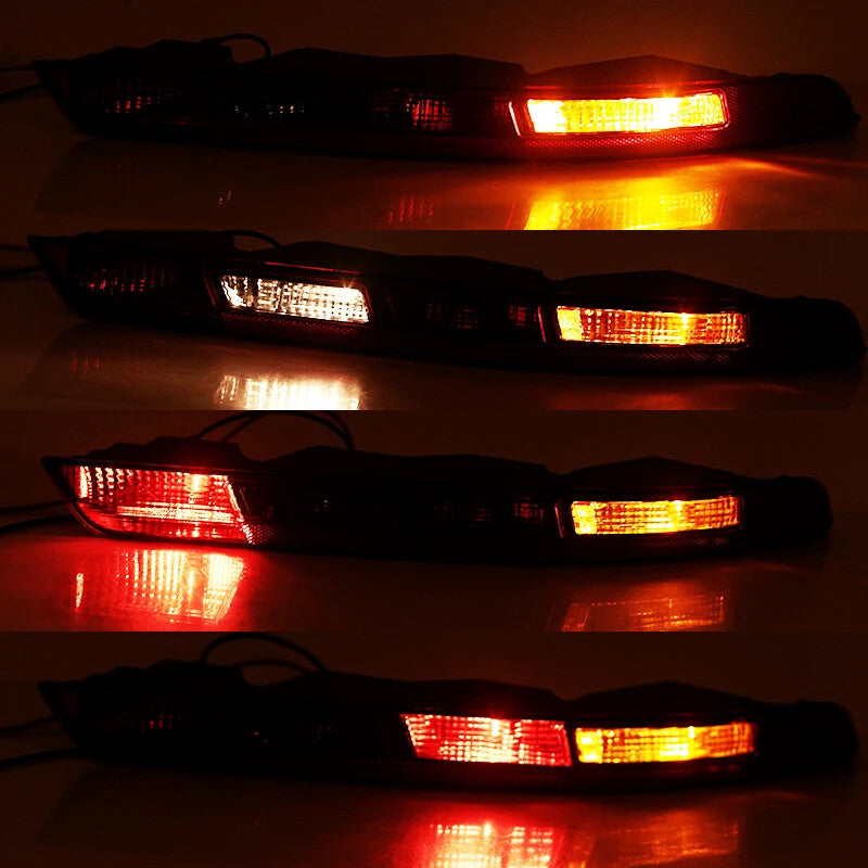2-Piece Heated Rear Bumper Brake Light for Audi Q3 2016-2018