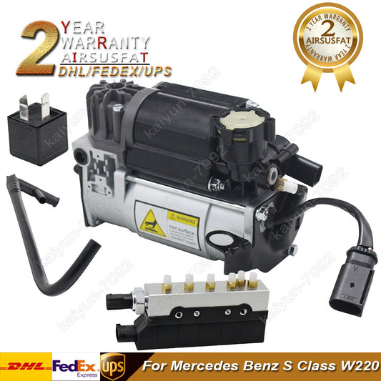 Air Suspension Compressor Pump Valve Block Relay for Mercedes W220 A2113200304