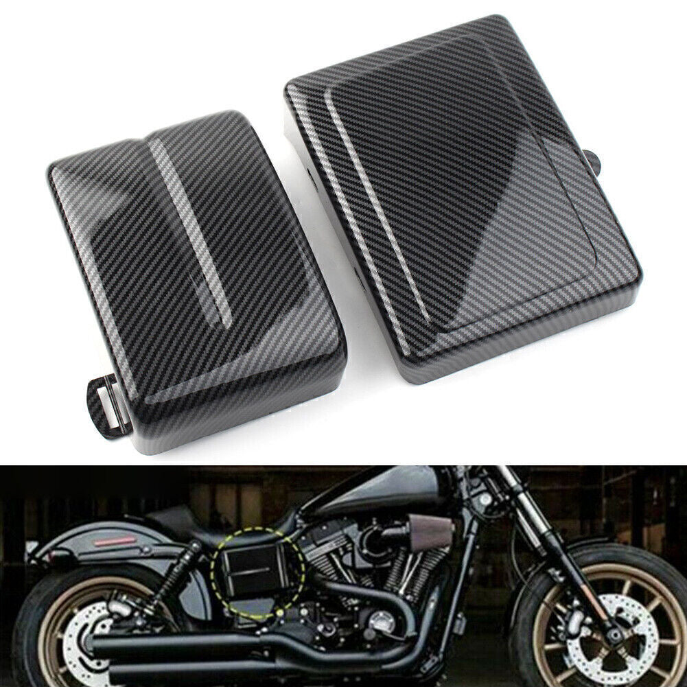 for Harley Dyna Street Bob FXDB 06-2017 Carbon fiber Battery Side Cover Fairing