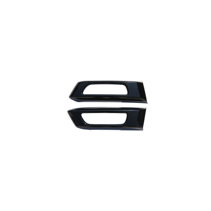 2X Gloss Black Exterior Front Fog Light Frame Trim for Range Rover Sport 2014-17