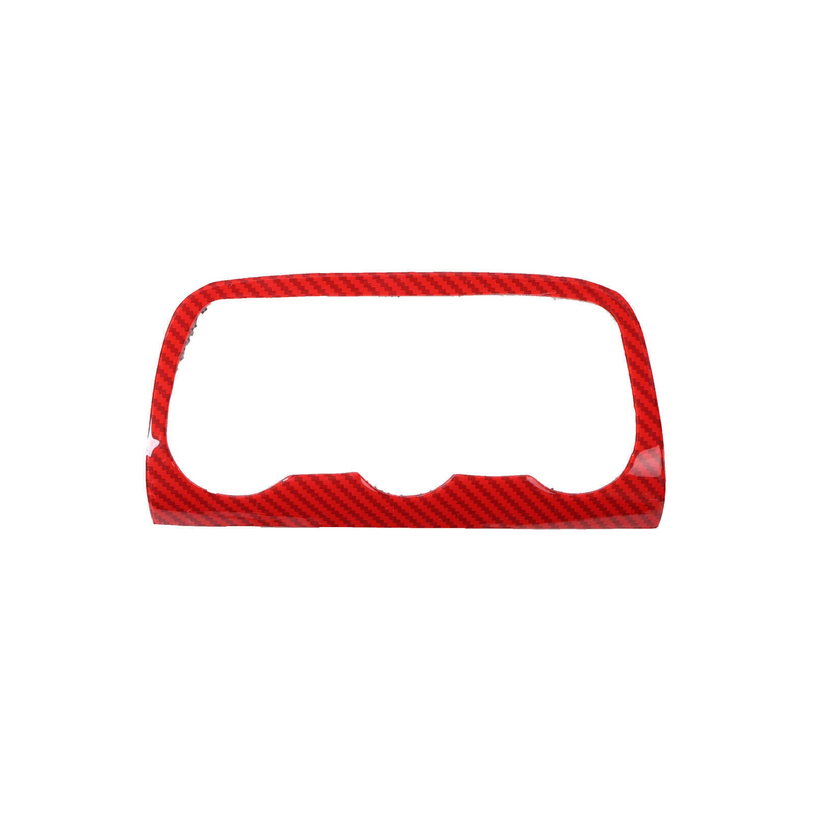 for Audi TT 2008-2014 Red Carbon Fiber Console AC Switch Control Cover Trim 1P