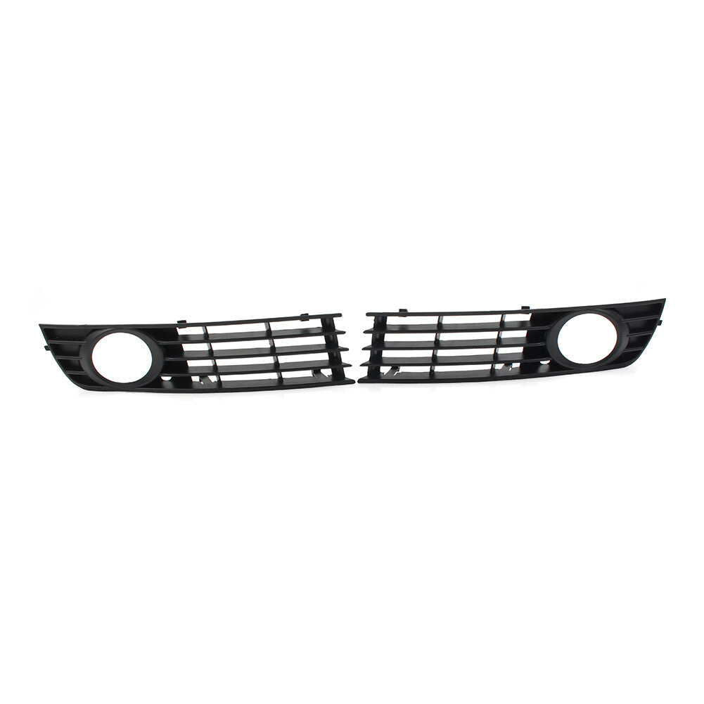 1. Front bumper grille and fog light protective cover for Audi A4 B6 sedans, models 2001-2005