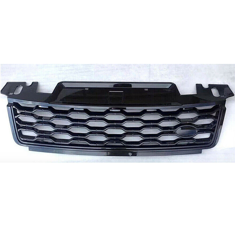 Front Grille Mesh Grill+Side Flares Air Vent Fit for Range Rover Sport 2018-2022