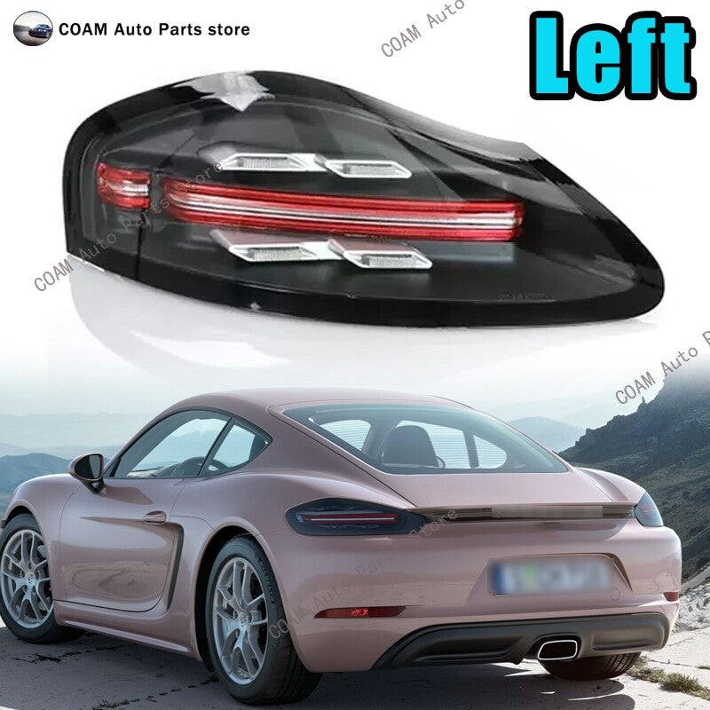 Left rear taillight assembly for Porsche 718 2016 - 2022 - Taillight and brake light