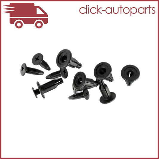 30Pcs Fit for Accord Odyssey Prelude Front Rear Bumper Clip Push Type Retainer