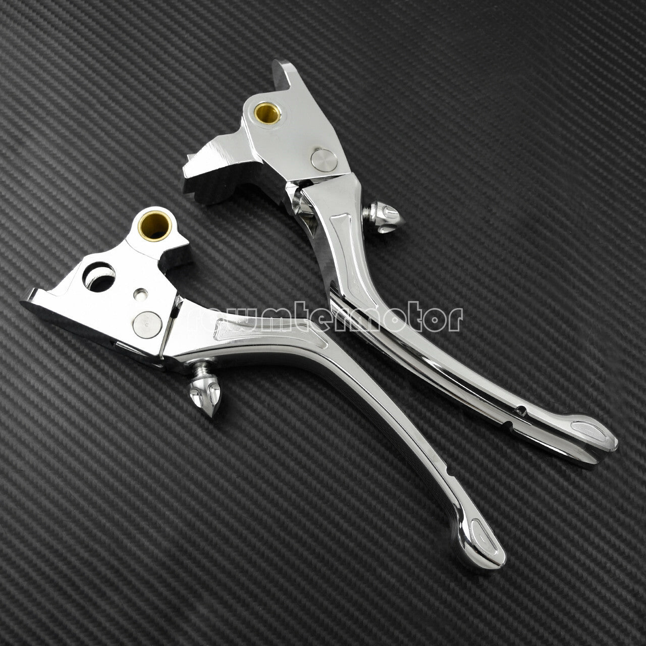 Chrome Brake Clutch Lever Fit for Harley Touring Trike 2003-2013 FLHR 2014-2016