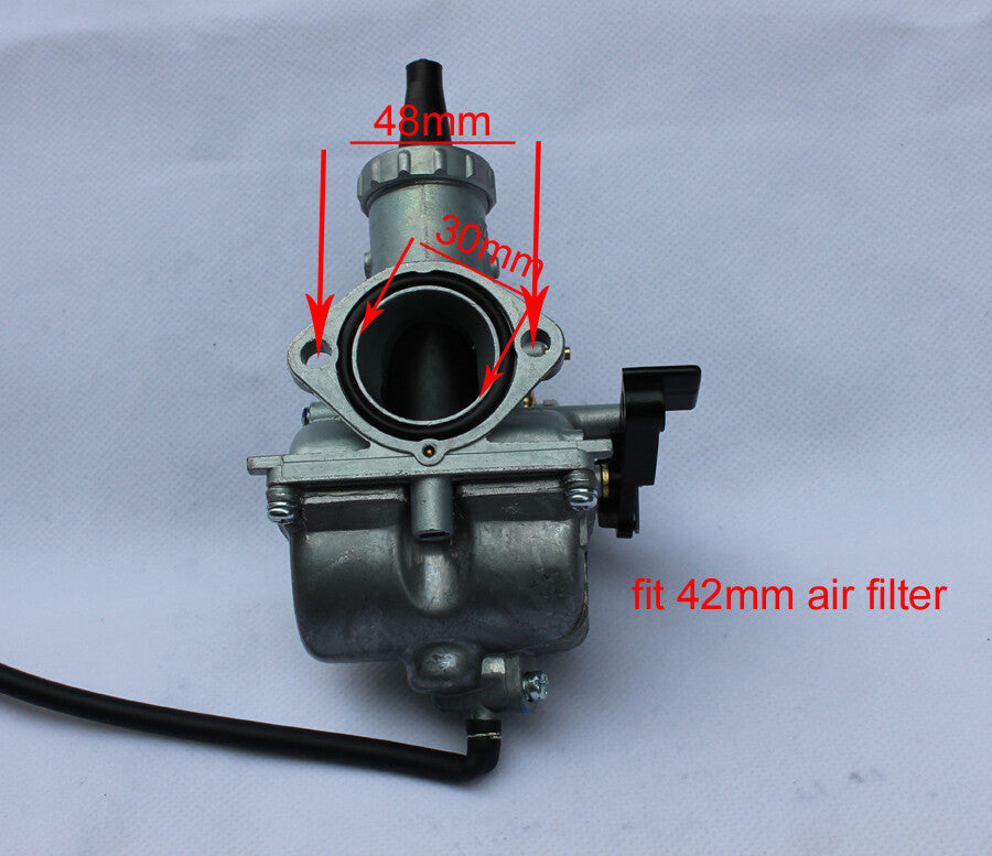 VM26 PZ30 Carburetor 30MM For 200CC 250CC Pit Dirt Bikes ATV Quad