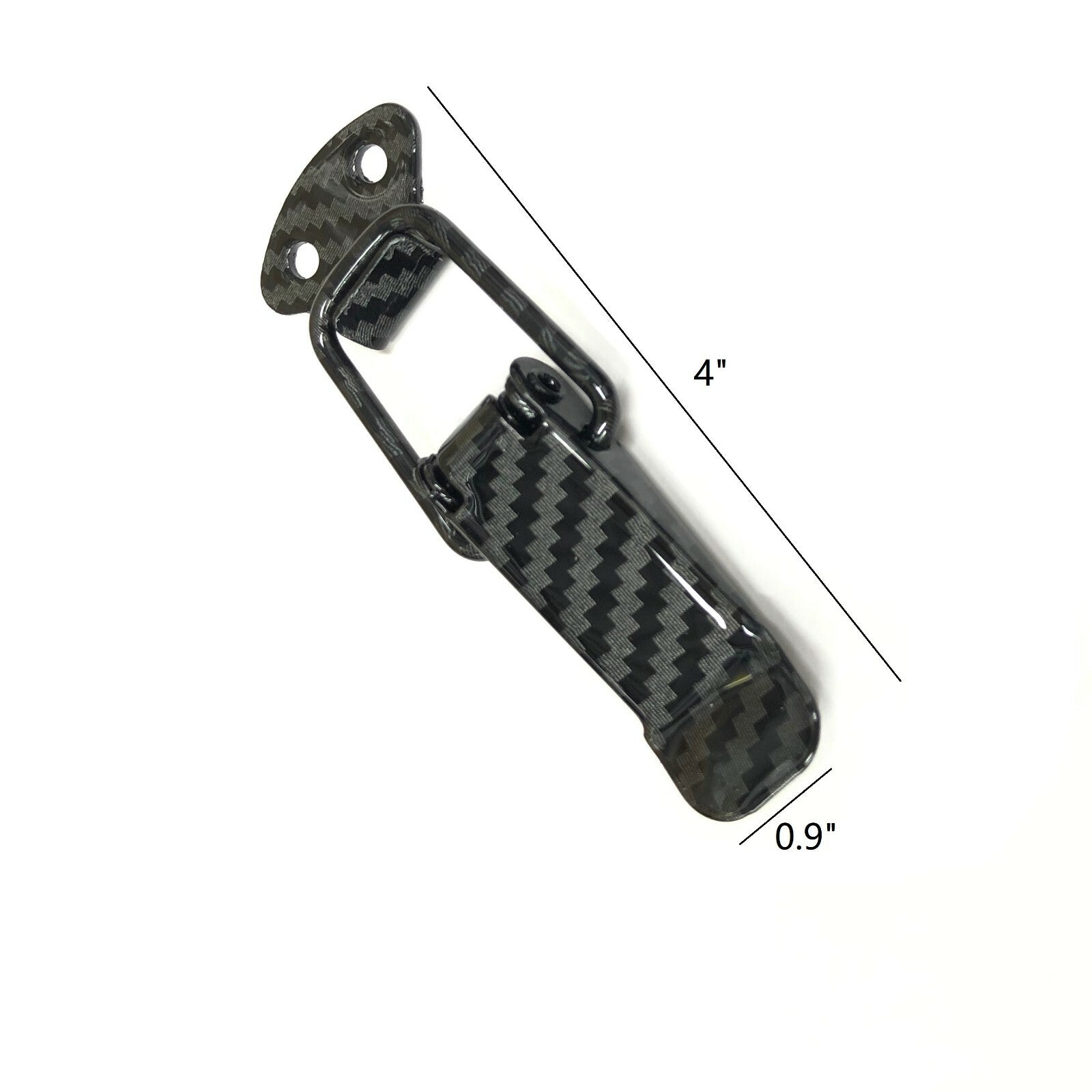 Universal Car Bumper Trunk Fender Hatch Lids Quick Carbon Fiber Release Fastener