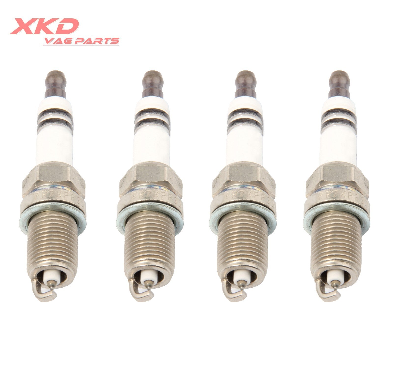 4-piece Platinum Spark Plug Kit for Volkswagen for Jetta , for Golf , for Passat , for Audi A3, A4, A6 1.8T 20V