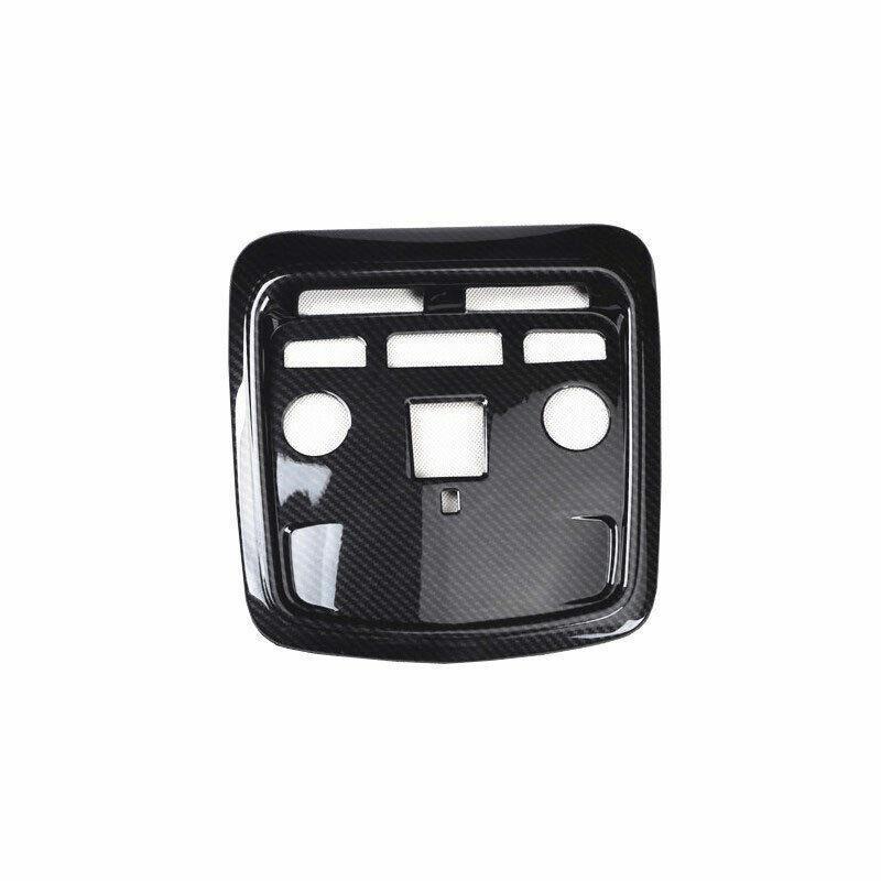 for Cadillac ATS-V ATS 2013-2019 Carbon Fiber Front Reading Light Frame Trim 1pc