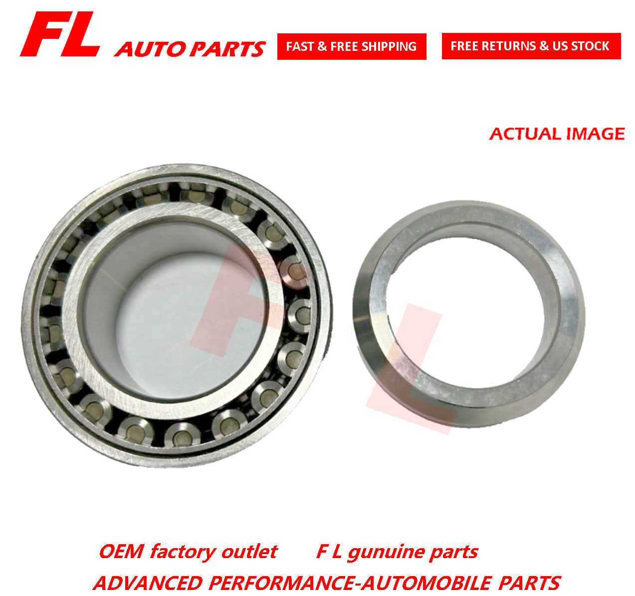 Rear Axle Shaft Wheel Bearing kit for Nissan Titan 08-2015 KIT-D40 U497/U460L