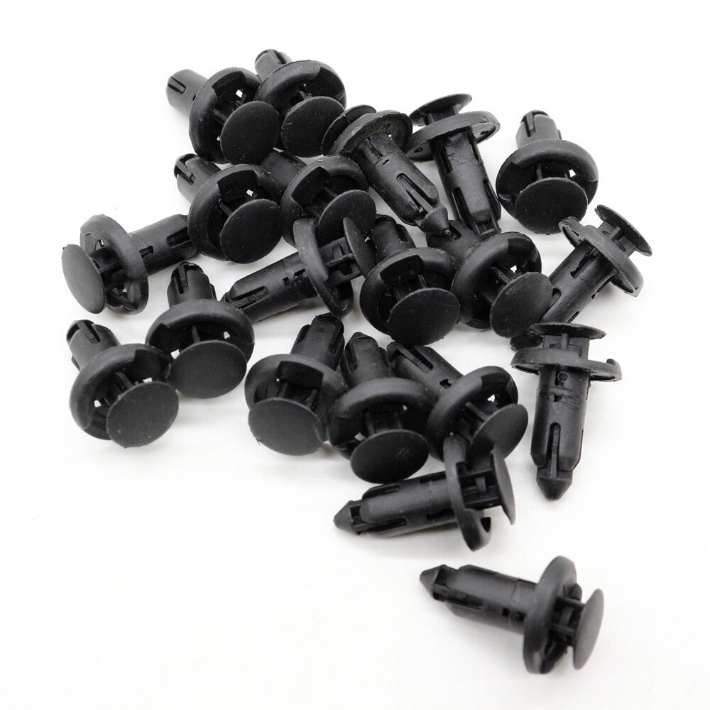 40pc Bumper Clip 90505-SX0-003 Garnish Side Protector Molding Retainer for Honda