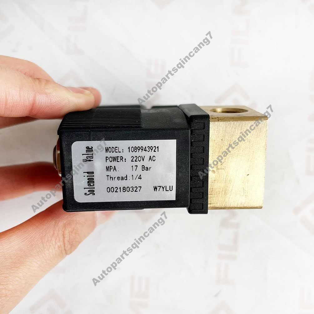Oil Free Screw Air Compressor Solenoid Valve 1089943921 for Atlas Copco