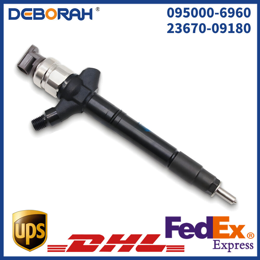 095000-6960 23670-09180 Diesel Fuel Injector 0950006960 for Toyota Auris 2.0 d