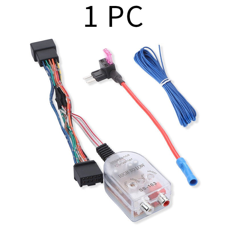 Factory Radio Add An Amplifier Adapter Wire Harness for Toyota Prius C-HR for Avalon