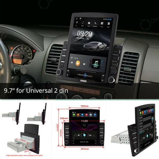 Android Radio GPS Navigation Video Player Autoradio 9.7 Vertical Screen