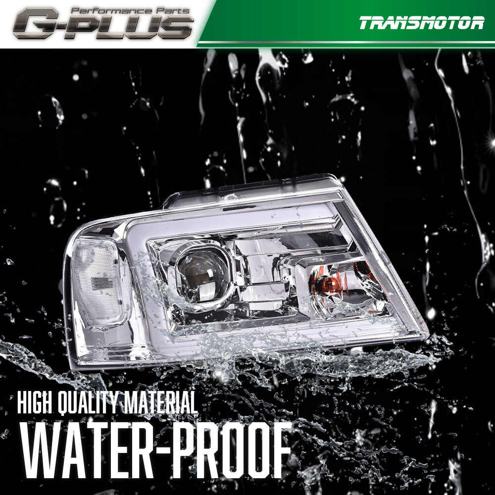 LED DRL White Light/Whitening White Light 2004-08 Gospel Edition F-150/Mark LT