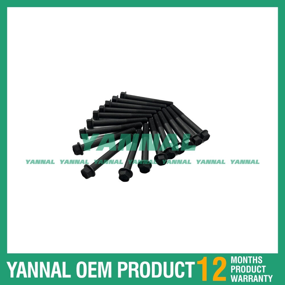 17 new 3064 Cylinder Head Bolts Set for Caterpillar Diesel Engines