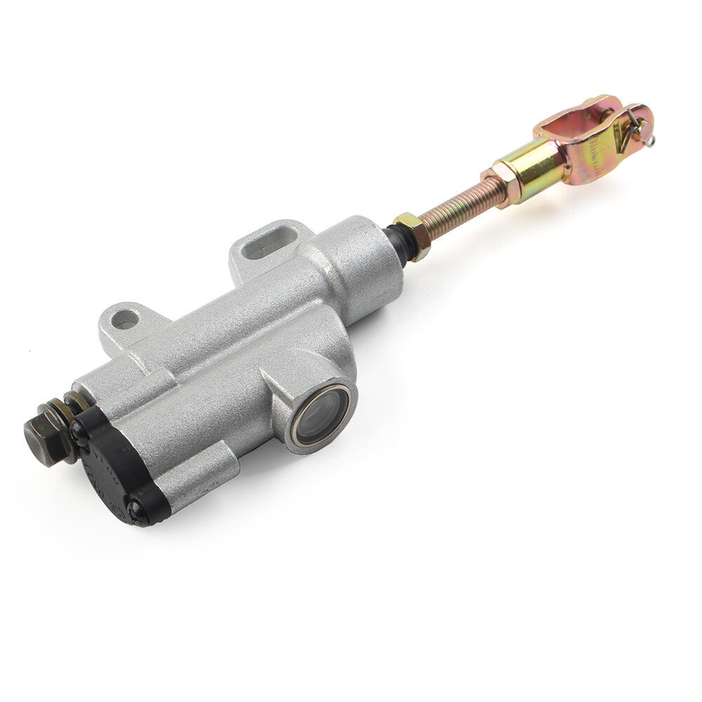 Hinterer Hydraulikzylinder-Bremspumpen-Bremssattel-Belag für Dirt Bike Silber
