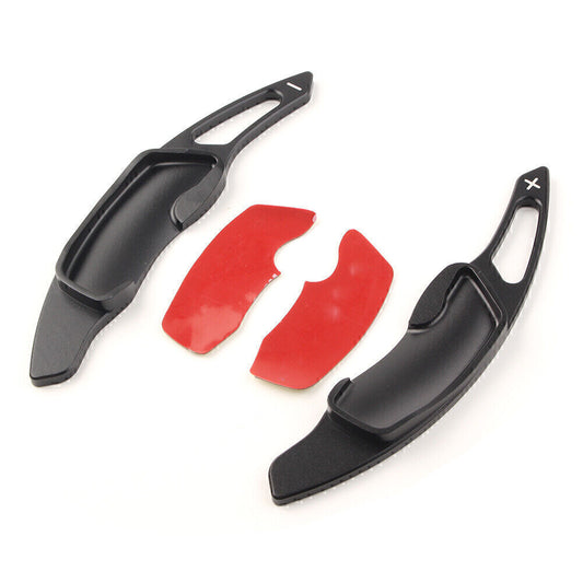 BLK Steering Wheel Shift Paddle Shifter Extension for Subaru Legacy Forester Brz