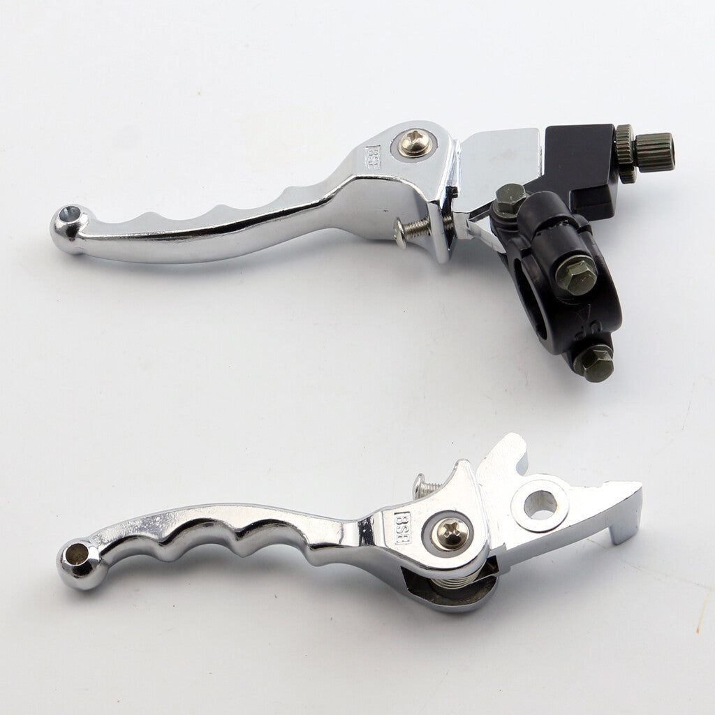 Folding Clutch Brake Lever Handlebar Pit Dirt Trail Bike Go Kart 50cc 70cc 90cc