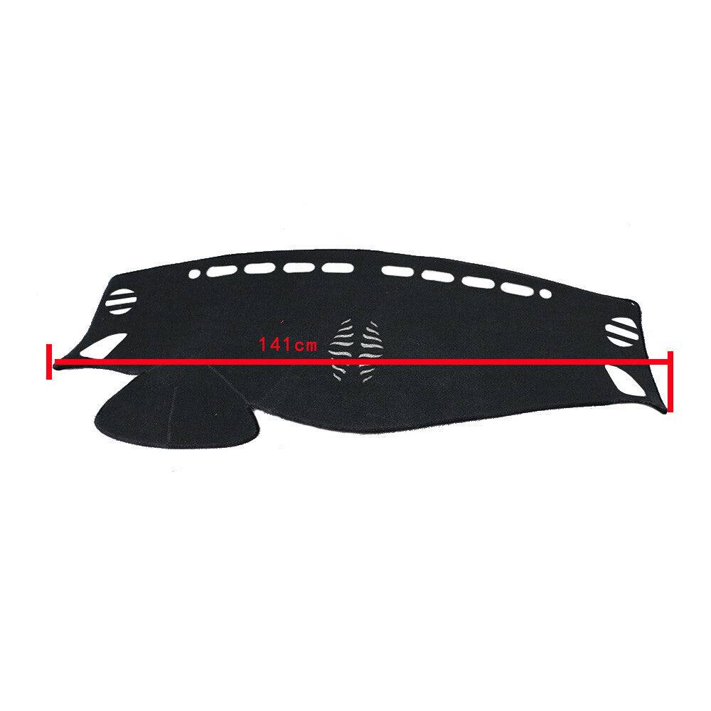 Fits for Nissan Murano 2015-2016 Dashboard Carpet Dash Mat Sun Visor Cover Black
