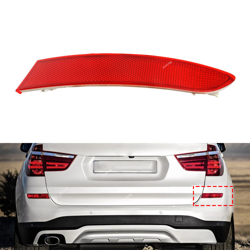 Rear RH Bumper Reflector Strip Cover for BMW F25 X3 Series 2014 2015 2016 2017