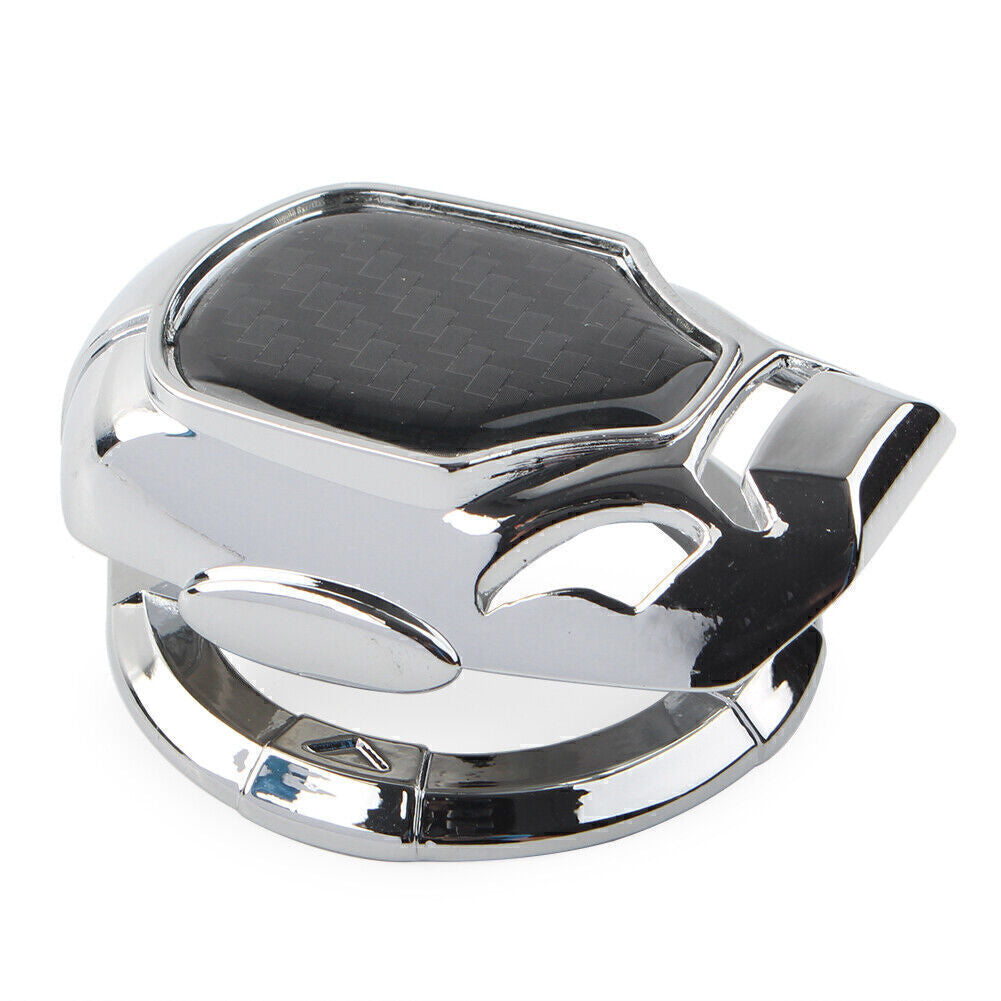 Ignition Engine Decor Ring Trim Cover Cap Start Stop Button Silver Universal