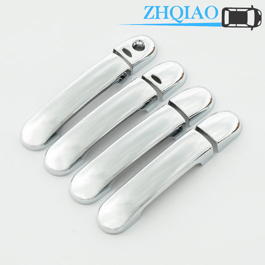 Chrome Door Handle Cover for Smart Fits for Nissan Versa Tiida Latio Livina 2009-2013