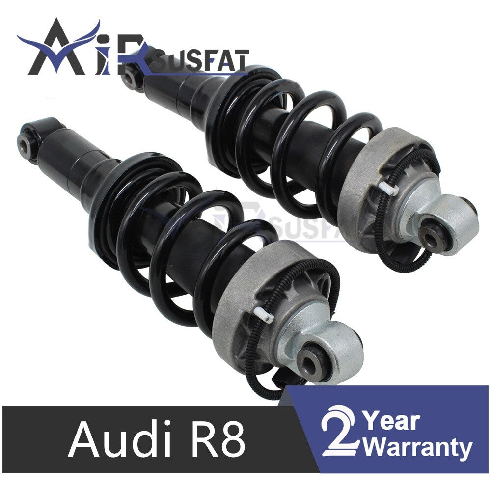 2x Front Left+Right Suspension Shock Absorber Struts for Audi R8 Spyder 2007-15