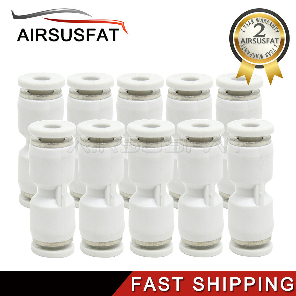 10pcs 4mm Diameter for Mercedes Suspension Air Line Hose Repair Connectors New